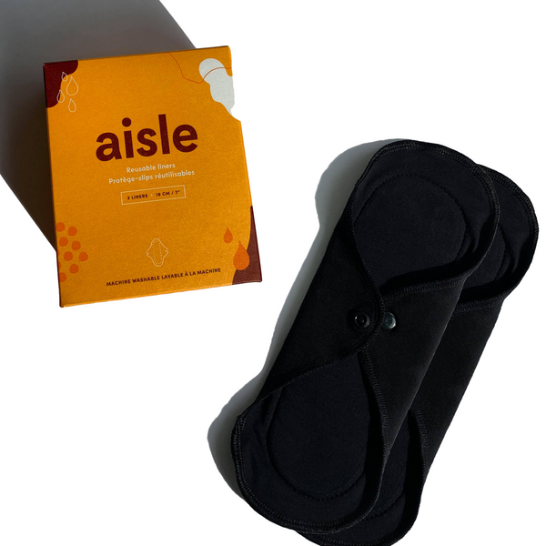 Aisle Washable Panty Liners 2-Pack