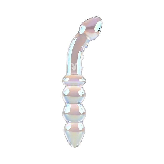 Playboy Pleasure Jewels Double Glass Dildo