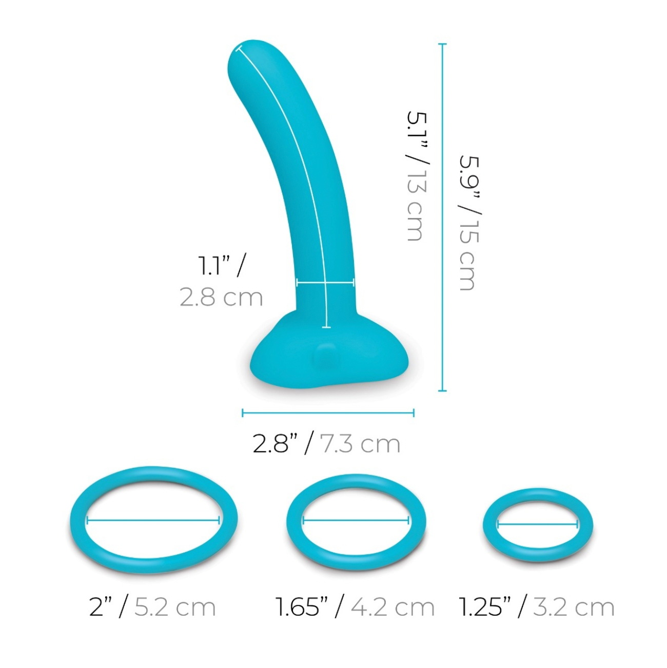 B-Vibe - Every Body Strap On Harness Dildo 6''
